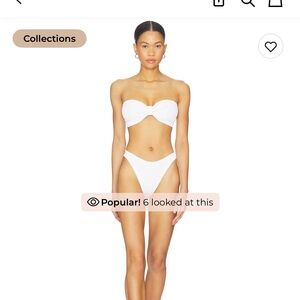 Hunza G White Bikini